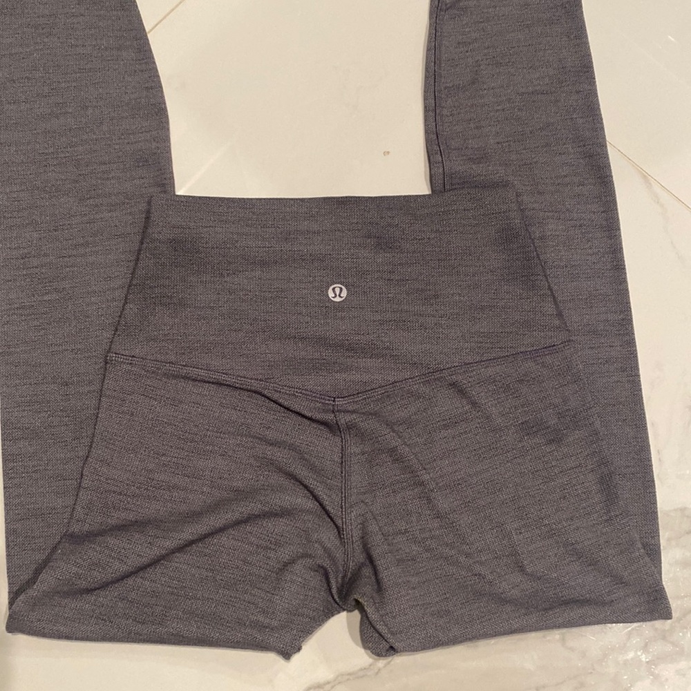 Lululemon heather gray leggings